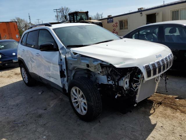 1C4PJMMX9ND549075 - 2022 JEEP CHEROKEE LATITUDE LUX WHITE photo 4