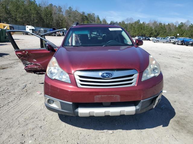 4S4BRDLC5C2200825 - 2012 SUBARU OUTBACK 3.6R LIMITED BURGUNDY photo 5