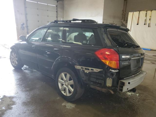 4S4BP61C897344854 - 2009 SUBARU OUTBACK 2.5I BLACK photo 2