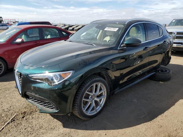 ZASPAKBN5M7D04252 - 2021 ALFA ROMEO STELVIO TI Yaşıl foto 1