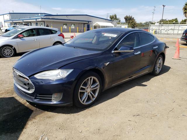 5YJSA1AC5DFP10717 - 2013 TESLA MODEL S 蓝色 照片 1