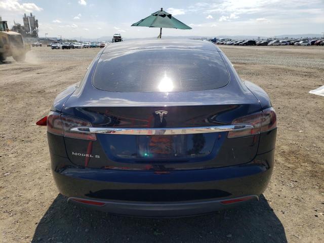 5YJSA1AC5DFP10717 - 2013 TESLA MODEL S BLUE photo 6