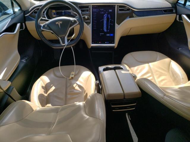 5YJSA1AC5DFP10717 - 2013 TESLA MODEL S 蓝色 照片 8