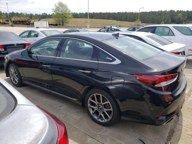 5NPE34AB0KH744904 - 2019 HYUNDAI SONATA LIMITED TURBO BLACK photo 2