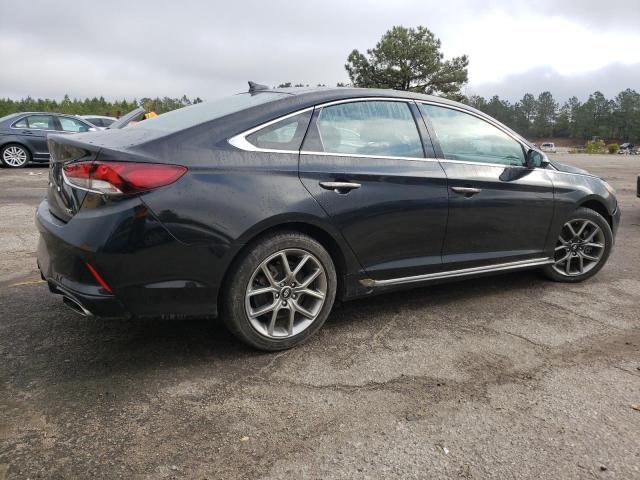 5NPE34AB0KH744904 - 2019 HYUNDAI SONATA LIMITED TURBO BLACK photo 3