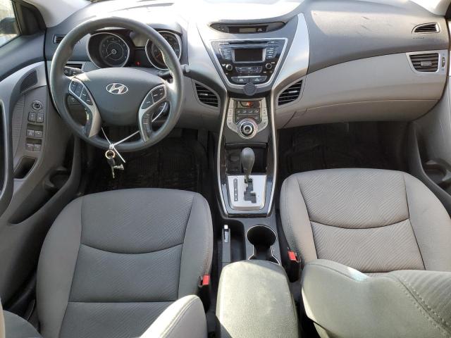 KMHDH4AE9DU672113 - 2013 HYUNDAI ELANTRA GLS SILVER photo 8