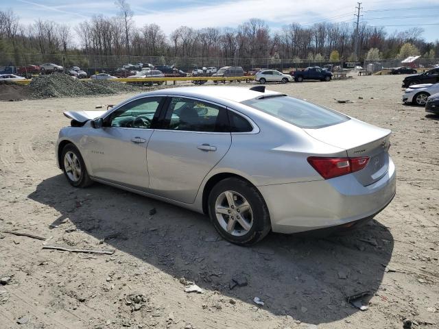 1G1ZC5ST7MF003136 - 2021 CHEVROLET MALIBU LS 银色 照片 2