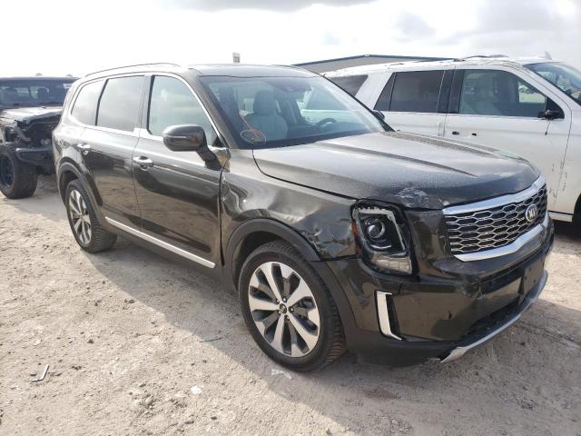 5XYP64HC2LG062632 - 2020 KIA TELLURIDE S GRAY photo 4