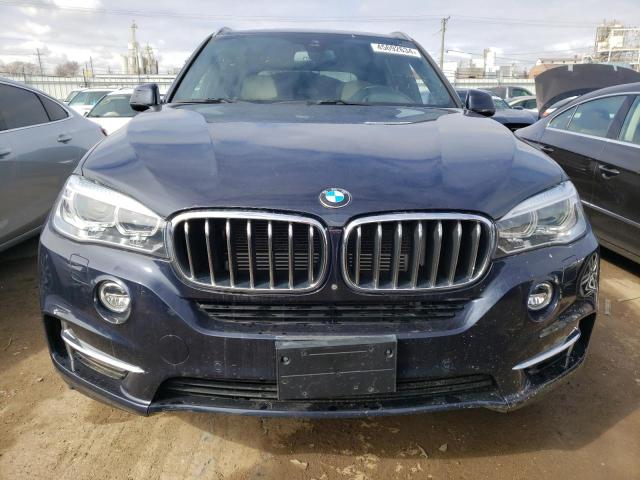 5UXKT0C35H0V95539 - 2017 BMW X5 XDR40E BLUE photo 5