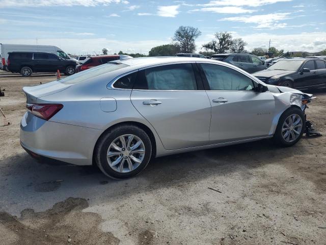 1G1ZD5ST7MF074804 - 2021 CHEVROLET MALIBU LT SILVER photo 3