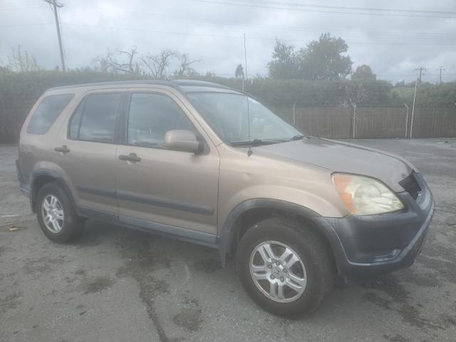 JHLRD78863C049322 - 2003 HONDA CR-V EX BROWN photo 4