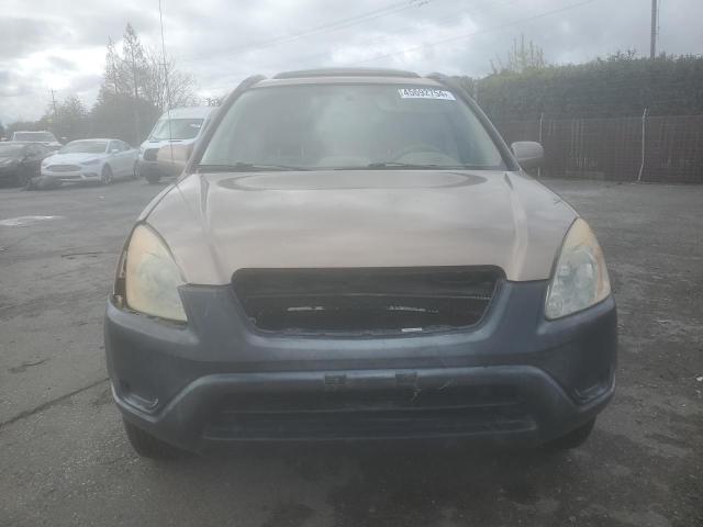 JHLRD78863C049322 - 2003 HONDA CR-V EX BROWN photo 5