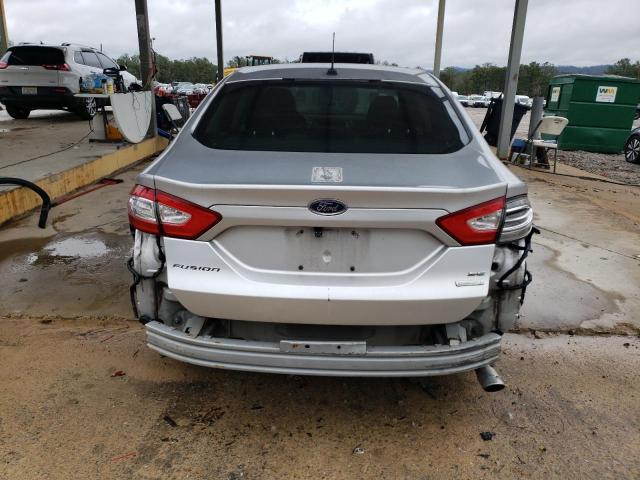 3FA6P0HR6DR204113 - 2013 FORD FUSION SE SILVER photo 6