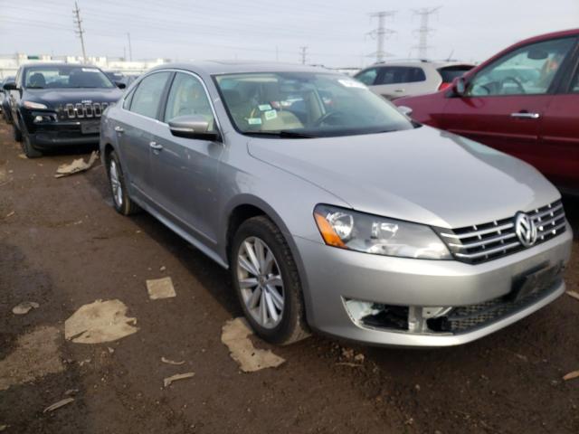 1VWCH7A38DC093617 - 2013 VOLKSWAGEN PASSAT SEL SILVER photo 4