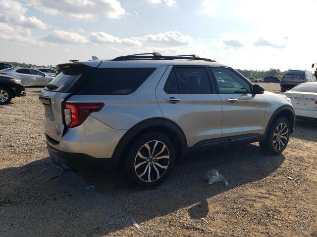 1FM5K8GC1LGC07129 - 2020 FORD EXPLORER ST SILVER photo 3