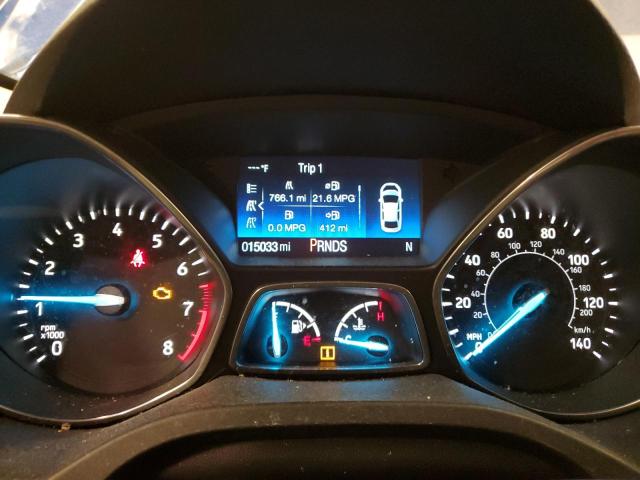 1FMCU0GD3KUB50895 - 2019 FORD ESCAPE SE ლურჯი ფოტო 9