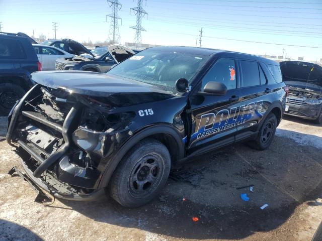 1FM5K8AW9LGA83372 - 2020 FORD EXPLORER POLICE INTERCEPTOR Qara foto 1