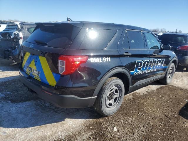 1FM5K8AW9LGA83372 - 2020 FORD EXPLORER POLICE INTERCEPTOR Qara foto 3