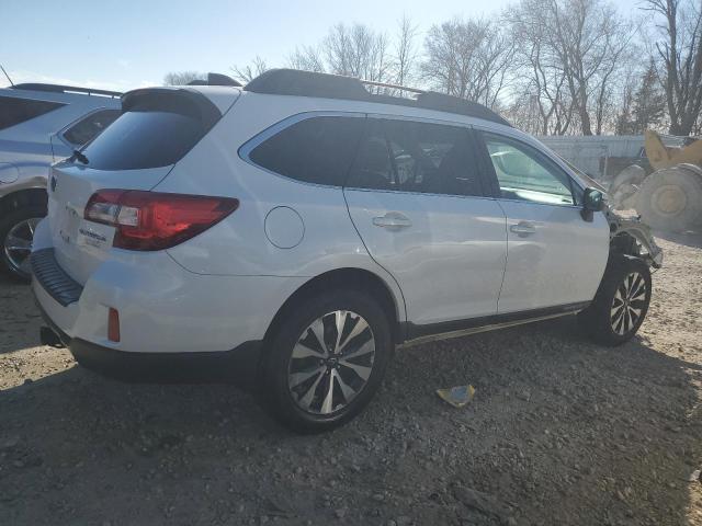 4S4BSAKC9H3395723 - 2017 SUBARU OUTBACK 2.5I LIMITED WHITE photo 3