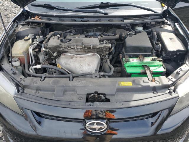 JTKJF5C76C3024954 - 2012 TOYOTA SCION TC BLACK photo 11