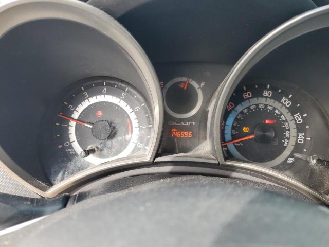 JTKJF5C76C3024954 - 2012 TOYOTA SCION TC BLACK photo 9