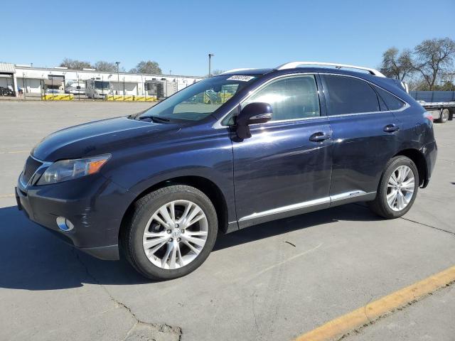 JTJBC1BA0A2014205 - 2010 LEXUS RX 450 BLUE photo 1