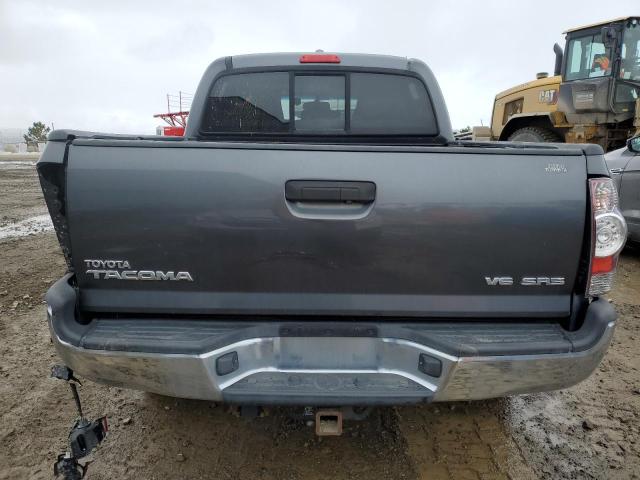 3TMLU42N79M027854 - 2009 TOYOTA TACOMA DOUBLE CAB GRAY photo 6