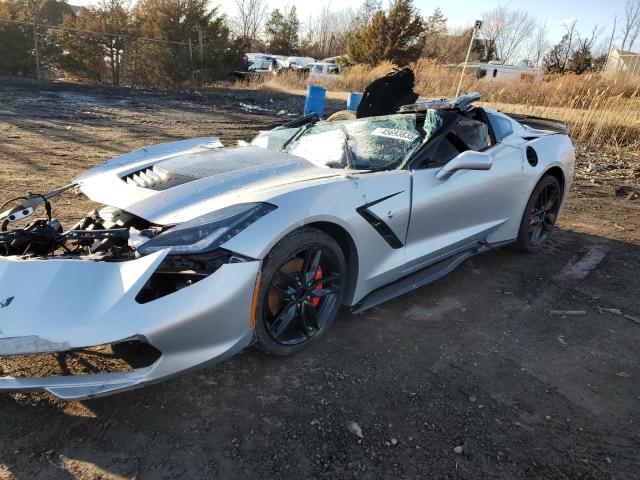 1G1YA2D73F5111794 - 2015 CHEVROLET CORVETTE STINGRAY 1LT SILVER photo 1