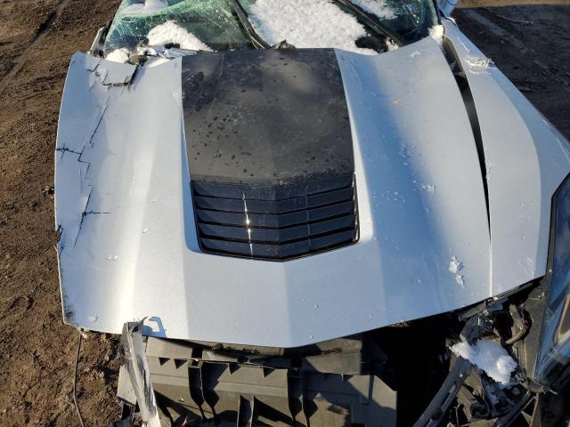 1G1YA2D73F5111794 - 2015 CHEVROLET CORVETTE STINGRAY 1LT SILVER photo 11