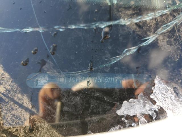 1G1YA2D73F5111794 - 2015 CHEVROLET CORVETTE STINGRAY 1LT SILVER photo 12