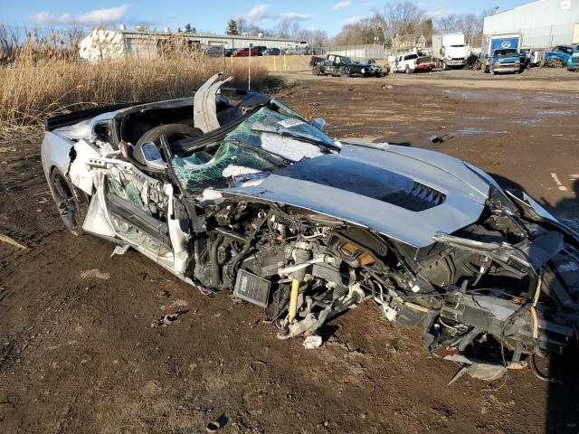 1G1YA2D73F5111794 - 2015 CHEVROLET CORVETTE STINGRAY 1LT SILVER photo 4