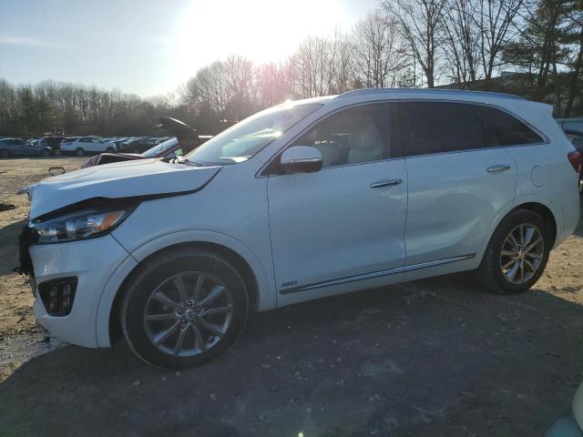 5XYPKDA57HG245281 - 2017 KIA SORENTO SX WHITE photo 1