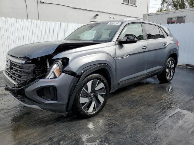 1V2WE2CAXRC224852 - 2024 VOLKSWAGEN ATLAS CROS SE GRAY photo 1