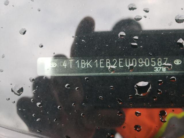 4T1BK1EB2EU090587 - 2014 TOYOTA AVALON BASE 银色 照片 12