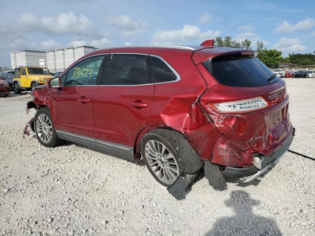 5LMCJ3C97GUJ21173 - 2016 LINCOLN MKC RESERVE Qırmızı foto 2