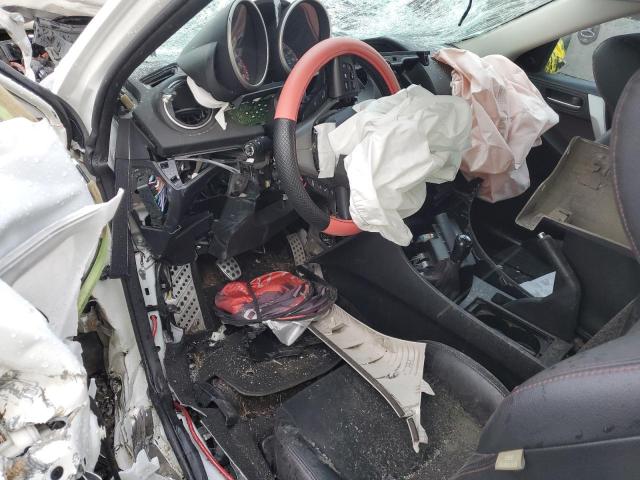 JM1BL1L44D1756645 - 2013 MAZDA SPEED 3 WHITE photo 8