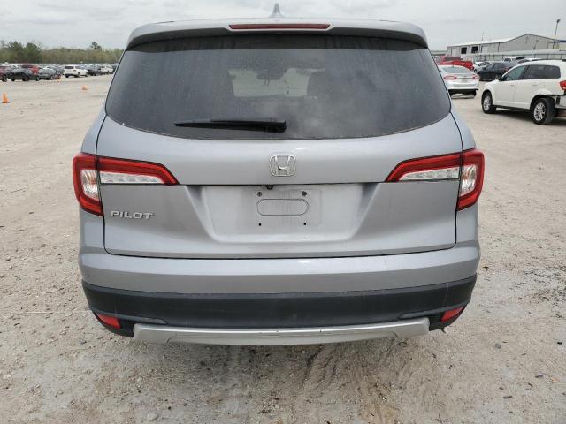 5FNYF5H35KB015661 - 2019 HONDA PILOT EX SILVER photo 6