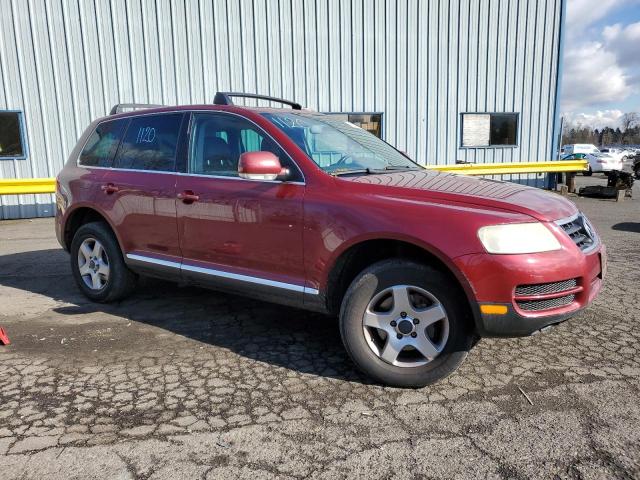 WVGBC67L54D016921 - 2004 VOLKSWAGEN TOUAREG 3.2 BURGUNDY photo 4