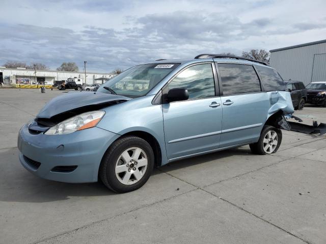 5TDZK23C38S182126 - 2008 TOYOTA SIENNA CE BLUE photo 1