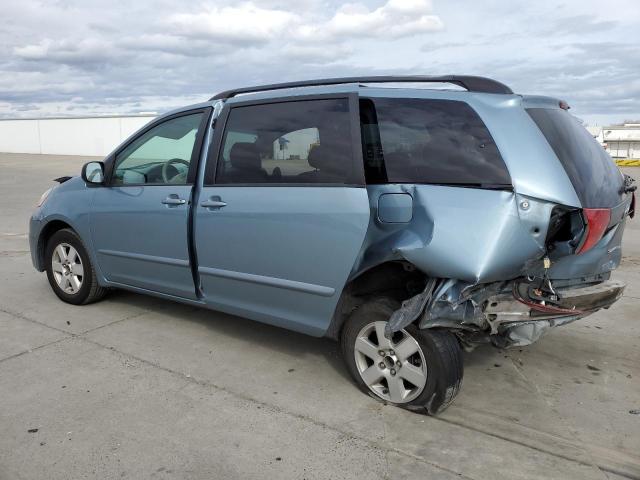 5TDZK23C38S182126 - 2008 TOYOTA SIENNA CE BLUE photo 2