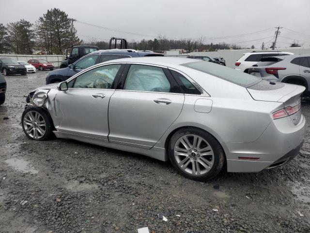 3LN6L2J95GR623825 - 2016 LINCOLN MKZ SILVER photo 2