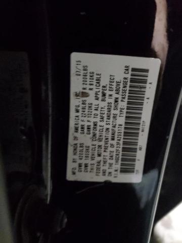 1HGCR2F33FA255178 - 2015 HONDA ACCORD LX BLACK photo 12