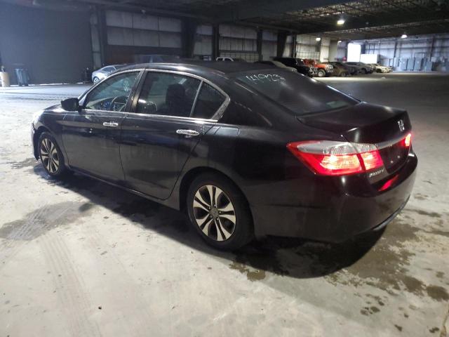 1HGCR2F33FA255178 - 2015 HONDA ACCORD LX BLACK photo 2