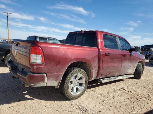 1C6RREFT6KN884583 - 2019 RAM 1500 BIG HORN/LONE STAR BURGUNDY photo 3