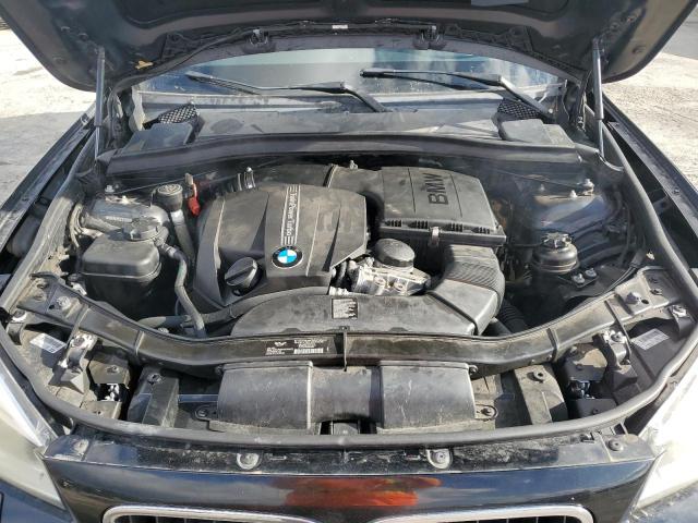 WBAVM5C52DVV90268 - 2013 BMW X1 XDRIVE35I BLACK photo 12