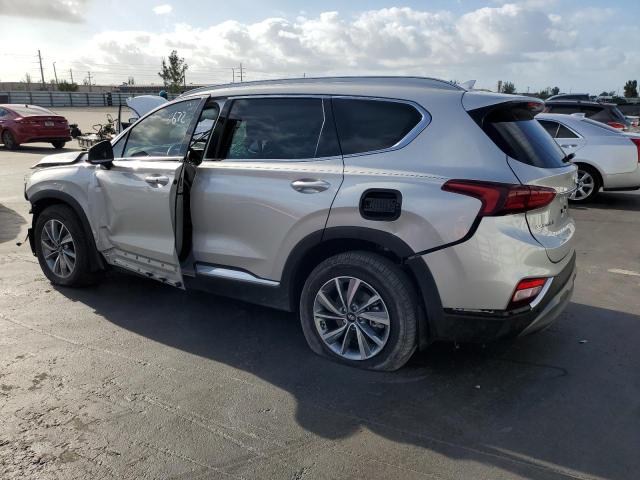 5NMS33AD4KH070672 - 2019 HYUNDAI SANTA FE SEL SILVER photo 2