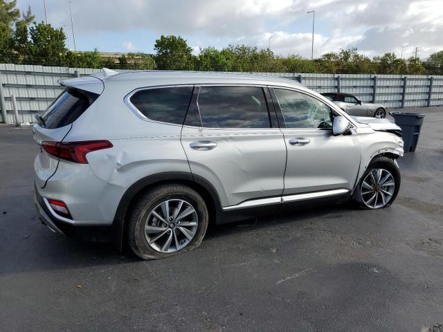 5NMS33AD4KH070672 - 2019 HYUNDAI SANTA FE SEL SILVER photo 3