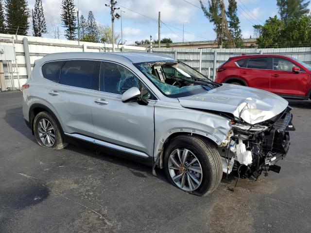 5NMS33AD4KH070672 - 2019 HYUNDAI SANTA FE SEL SILVER photo 4