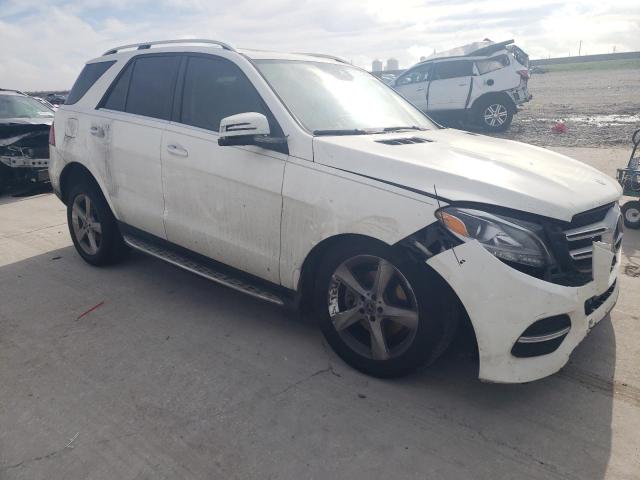 4JGDA5HB1HA967574 - 2017 MERCEDES-BENZ GLE 350 4MATIC WHITE photo 4