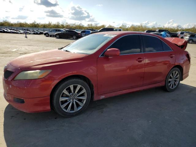 4T1BE46K77U045042 - 2007 TOYOTA CAMRY CE RED photo 1